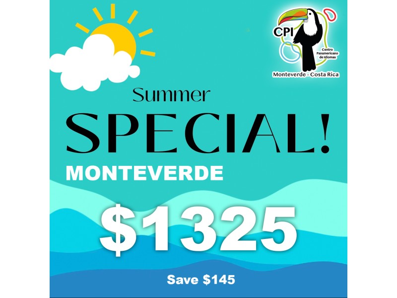 Summer Monteverde : 2 Weeks Program