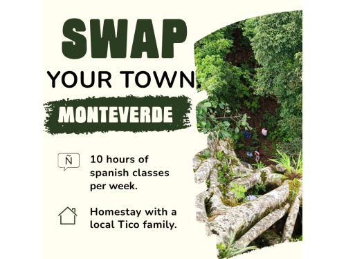 Swap Your Town Monteverde: Same Paradise. New Town. New Experience.