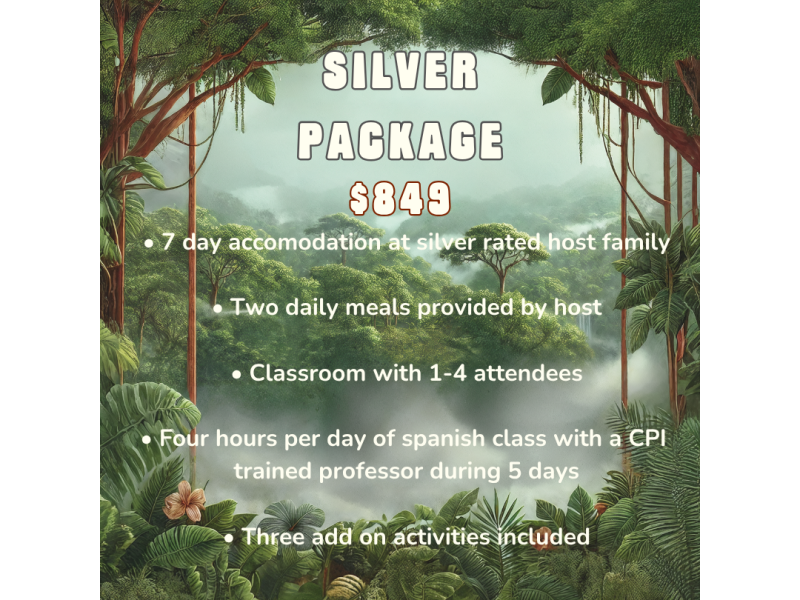 Silver Package - 849 USD