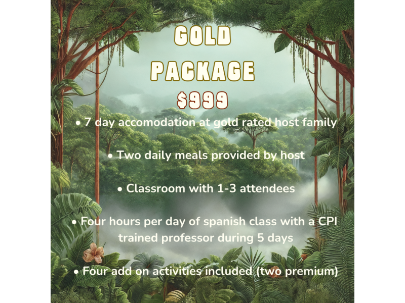 Gold Package – 999 USD