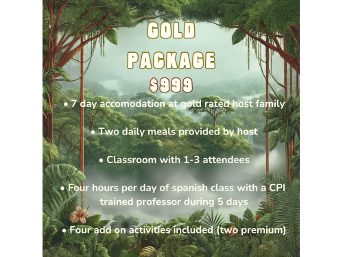 Gold Package – 999 USD
