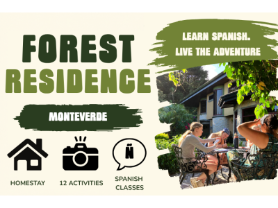 Forest Residence : Learn Spanish. Live the adventure.