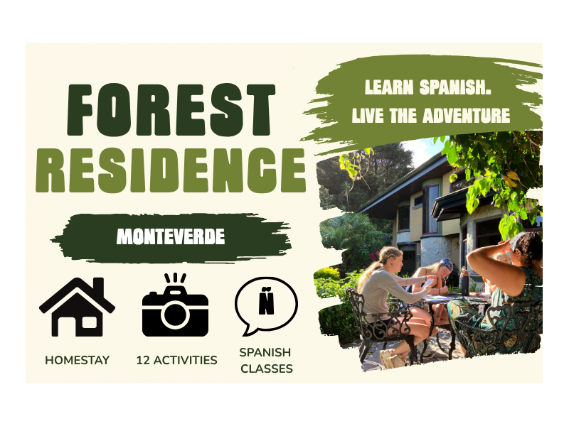 Forest Residence : Learn Spanish. Live the adventure.